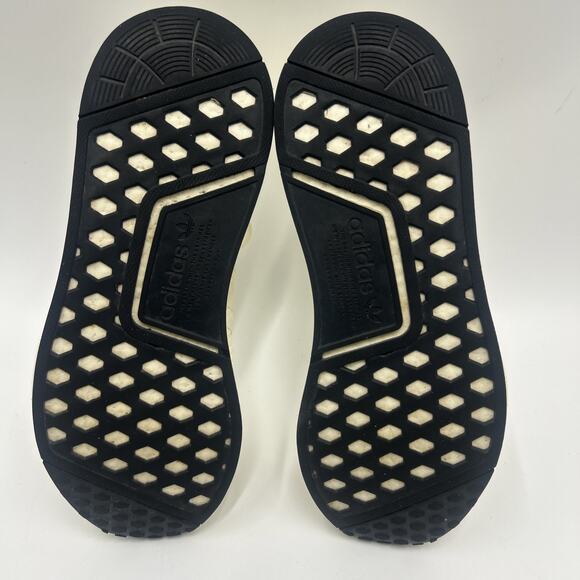 Adidas NMD R1 Off White /Gold Women’s Size 11 EE5174 - Picture 7 of 9